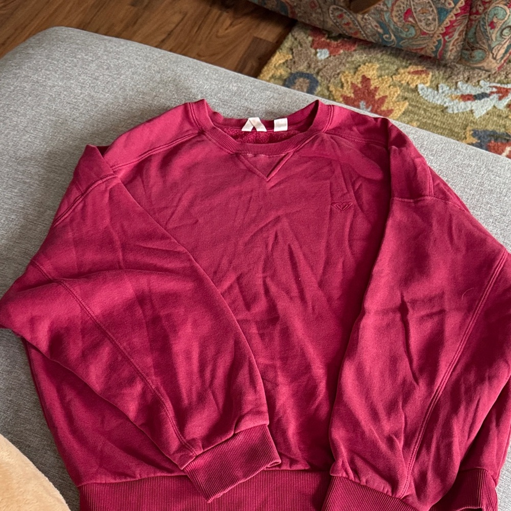 Women’s Roxy  Crewneck Sweater - Burgundy